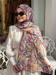 LA BOUTİQUE YAZ SERİNLİĞİ ŞAL 70X190