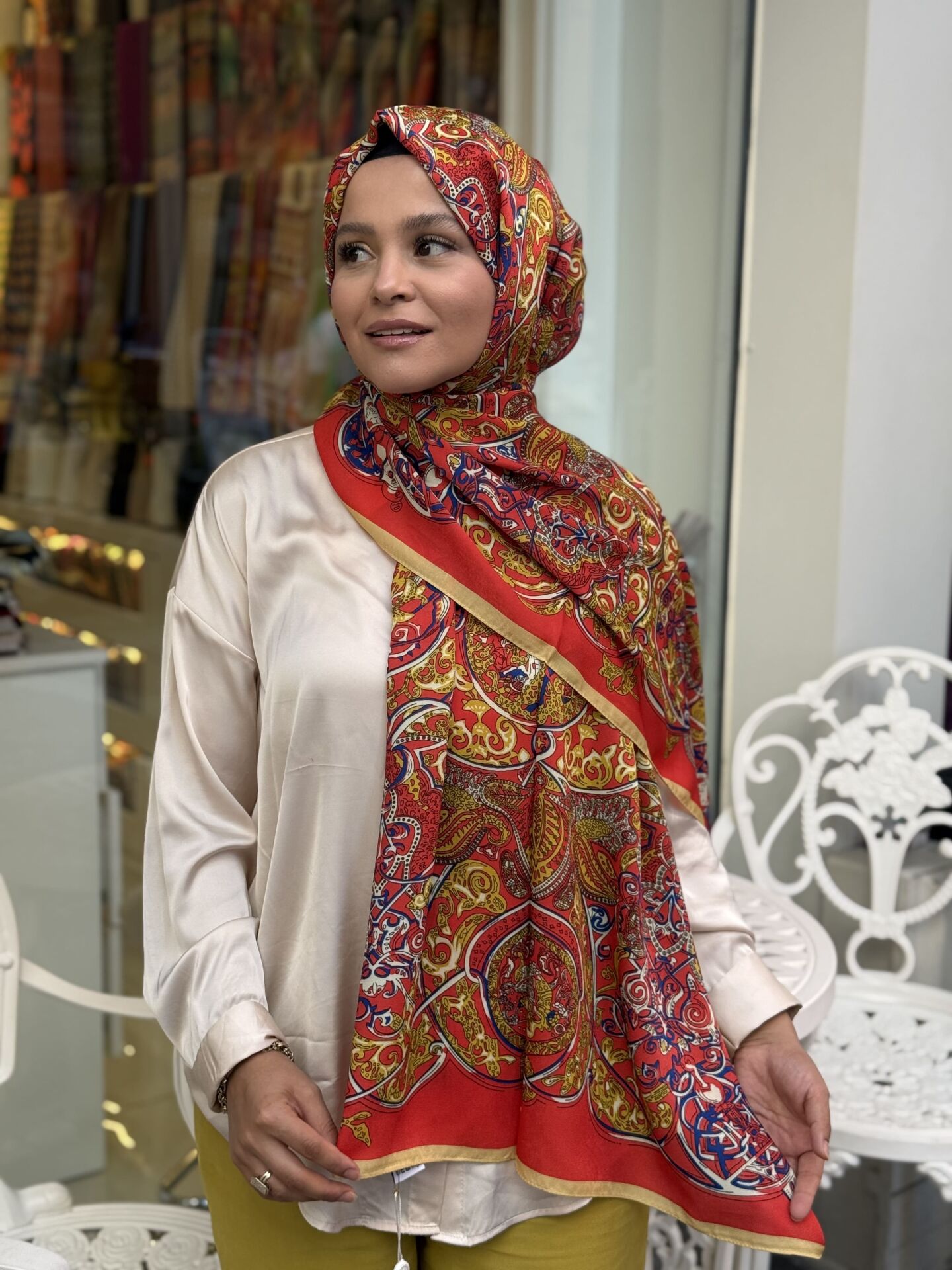 FLOŞ VİSCON RETRO TİBET ŞAL 75X190