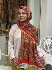 FLOŞ VİSCON RETRO TİBET ŞAL 75X190