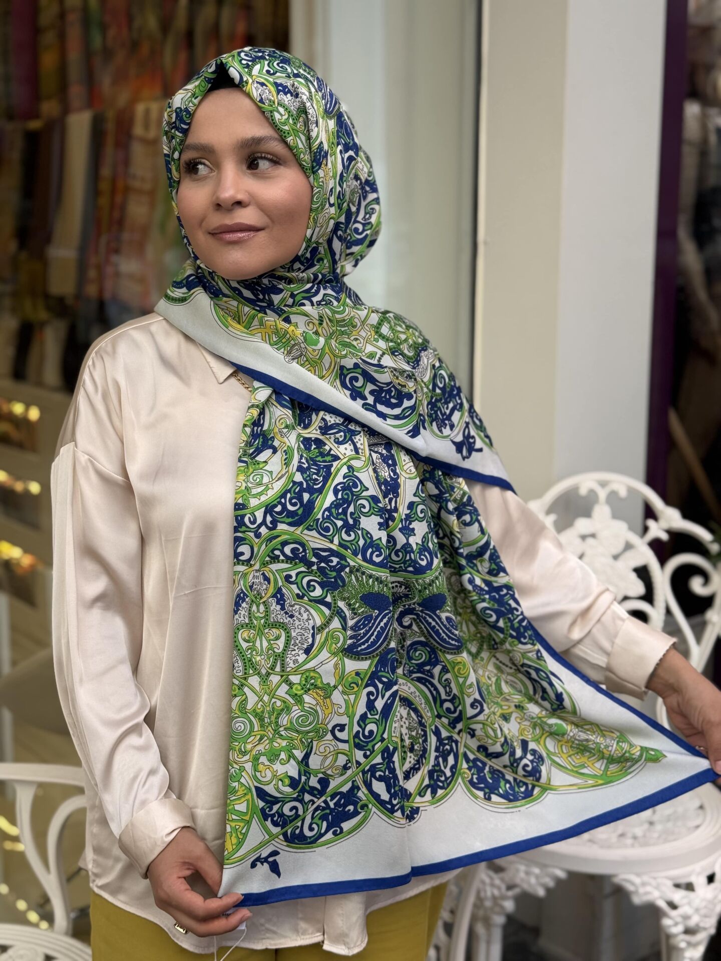 FLOŞ VİSCON RETRO TİBET ŞAL 75X190