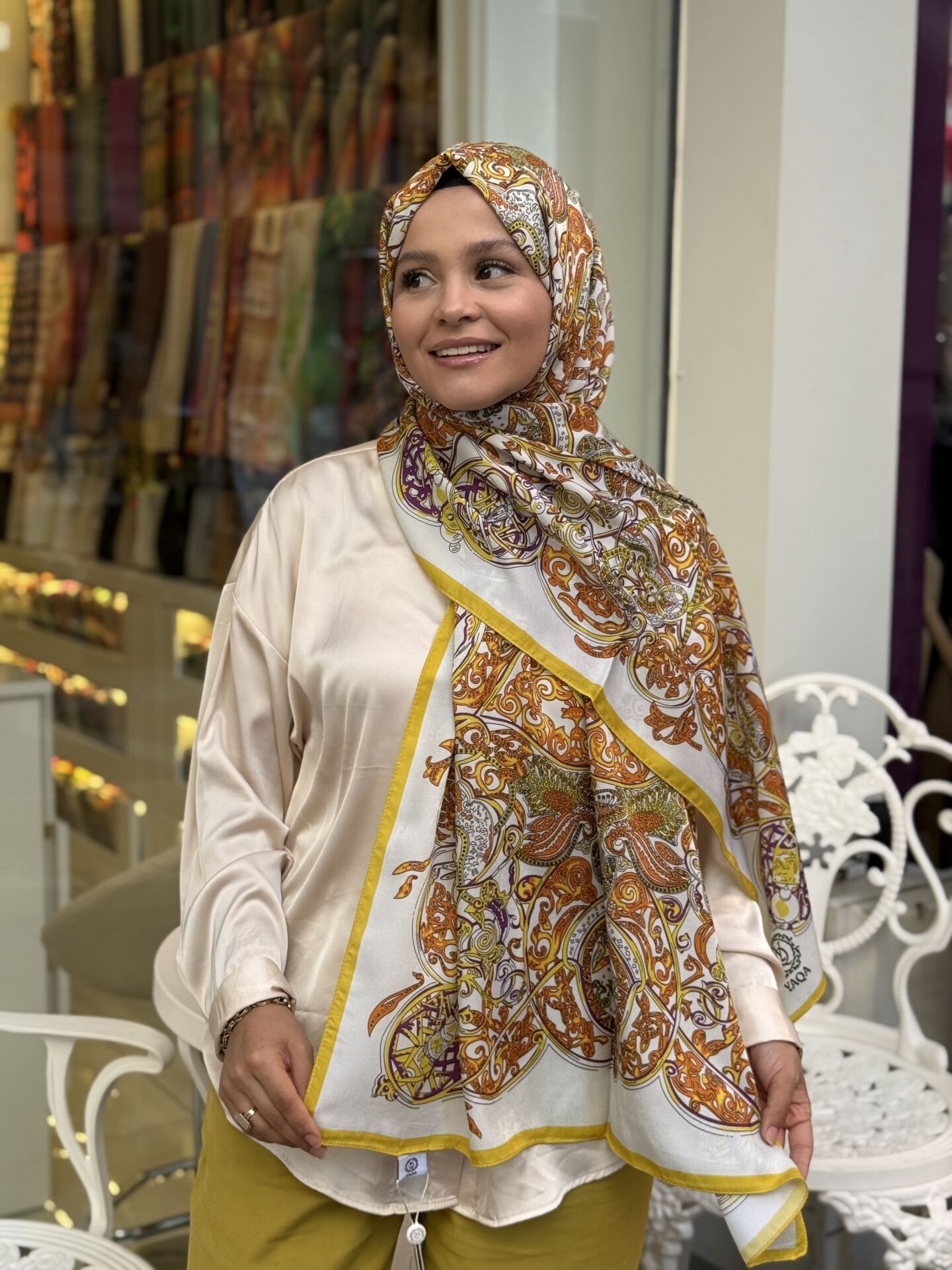 FLOŞ VİSCON RETRO TİBET ŞAL 75X190