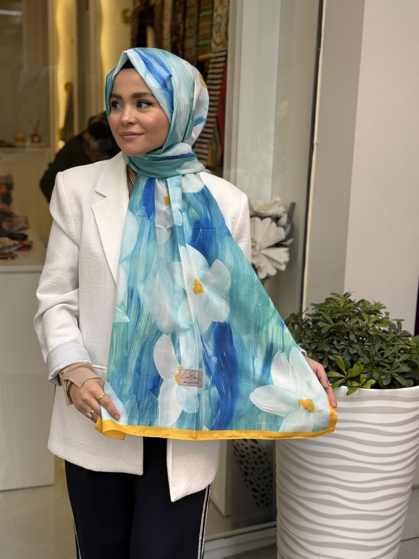 LA BOUTİQUE HERBAL ÖZEL SERİ ŞAL 70X190