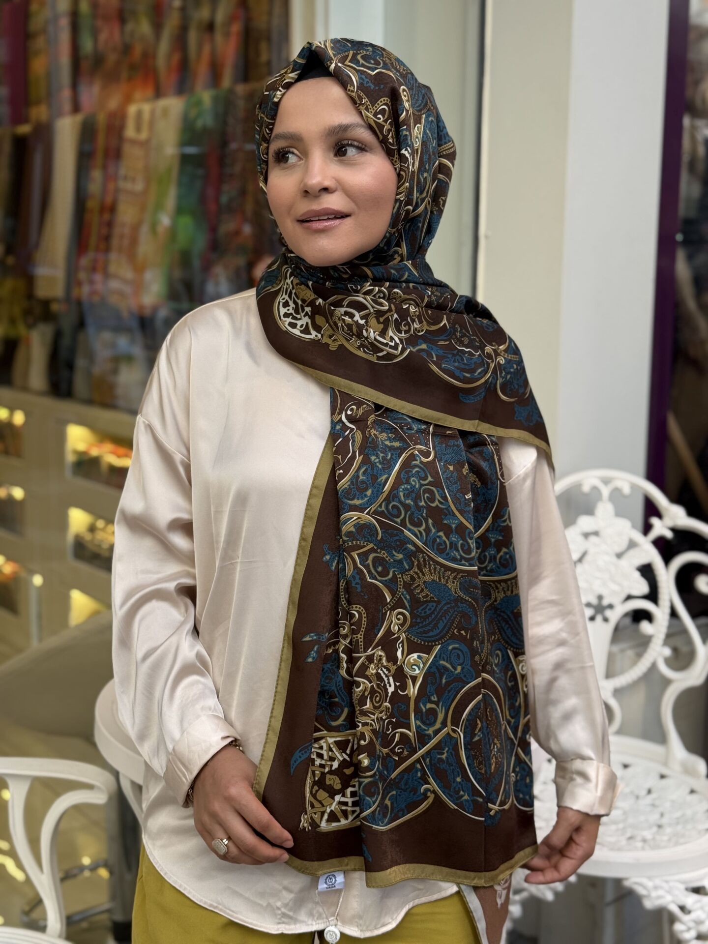 FLOŞ VİSCON RETRO TİBET ŞAL 75X190