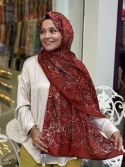 FLOŞ VİSCON RETRO TİBET ŞAL 75X190