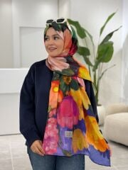 LA BOUTİQUE YAZ/GÜZ SERİNLİĞİ ŞAL 70X190