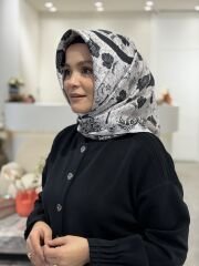 İMANNOOR TWİLL İPEK EŞARP ÇİFT TARAFLI