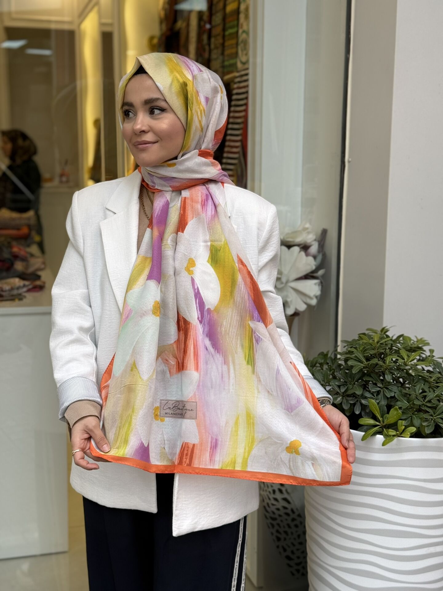 LA BOUTİQUE HERBAL ÖZEL SERİ ŞAL 70X190