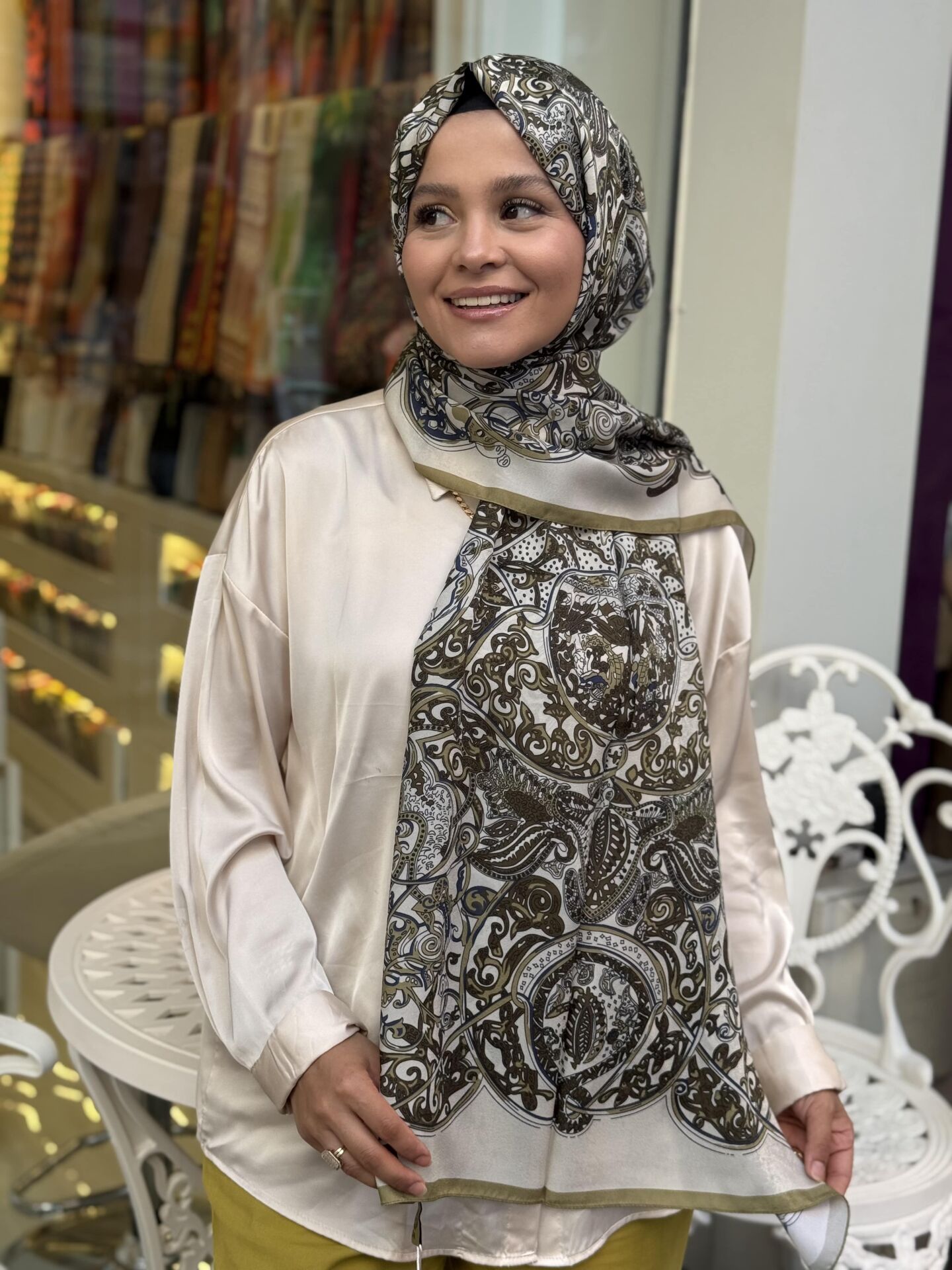 FLOŞ VİSCON RETRO TİBET ŞAL 75X190