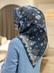 İMANNOOR TWİLL İPEK EŞARP ÇİFT TARAFLI