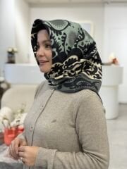 İMANNOOR TWİLL İPEK EŞARP ÇİFT TARAFLI