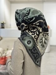 İMANNOOR TWİLL İPEK EŞARP ÇİFT TARAFLI