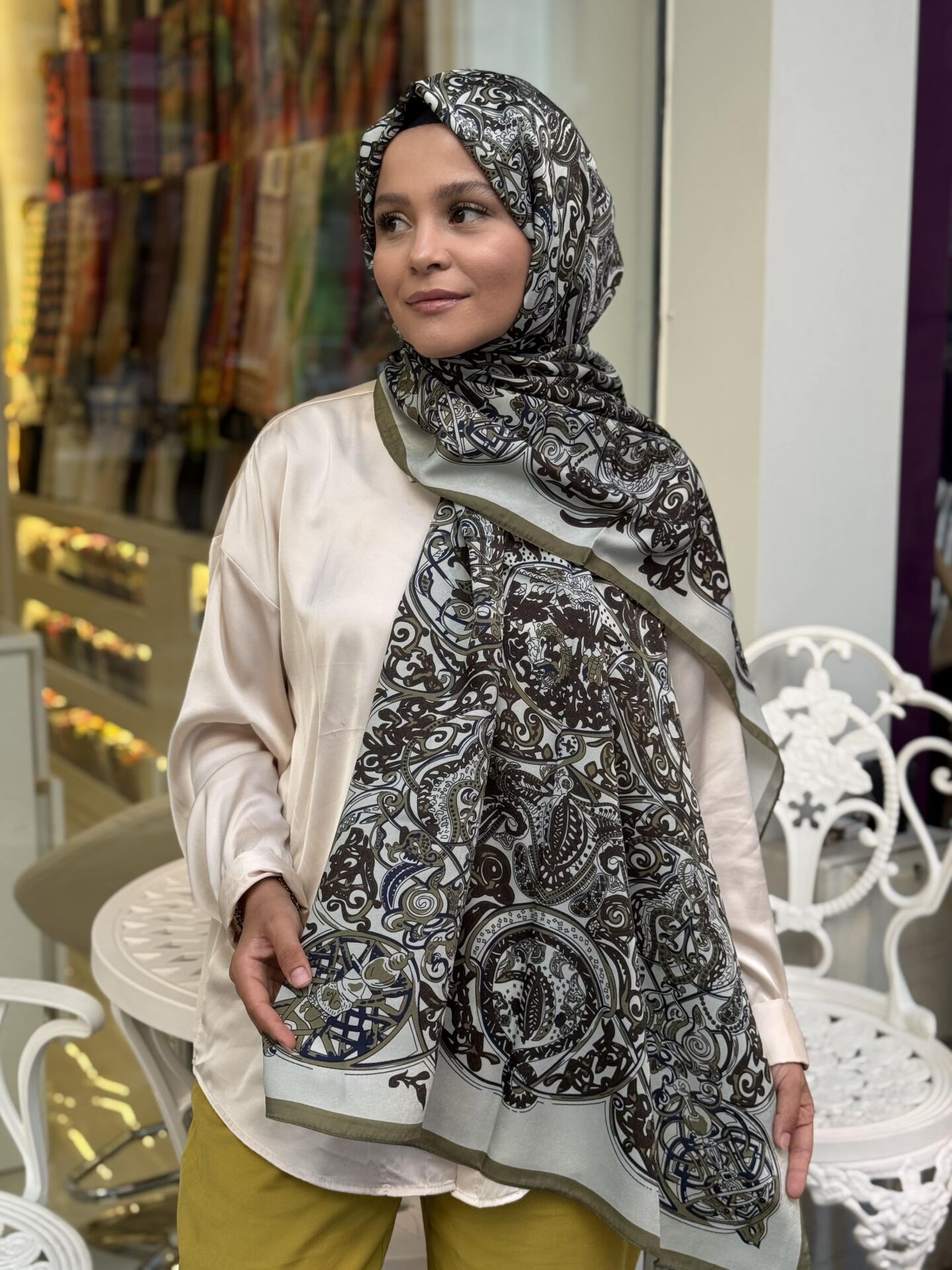 FLOŞ VİSCON RETRO TİBET ŞAL 75X190