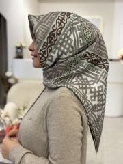 İMANNOOR TWİLL İPEK EŞARP ÇİFT TARAFLI