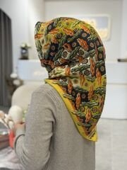 İMANNOOR TWİLL İPEK EŞARP ÇİFT TARAFLI