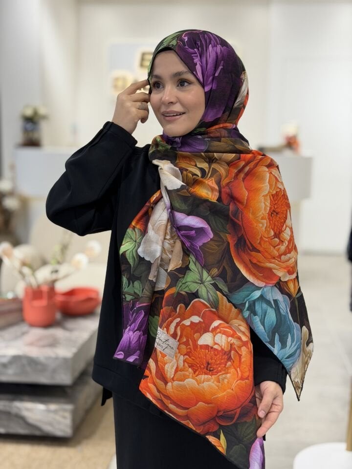 LA BOUTİQUE YAZ/GÜZ SERİNLİĞİ ŞAL 70X190