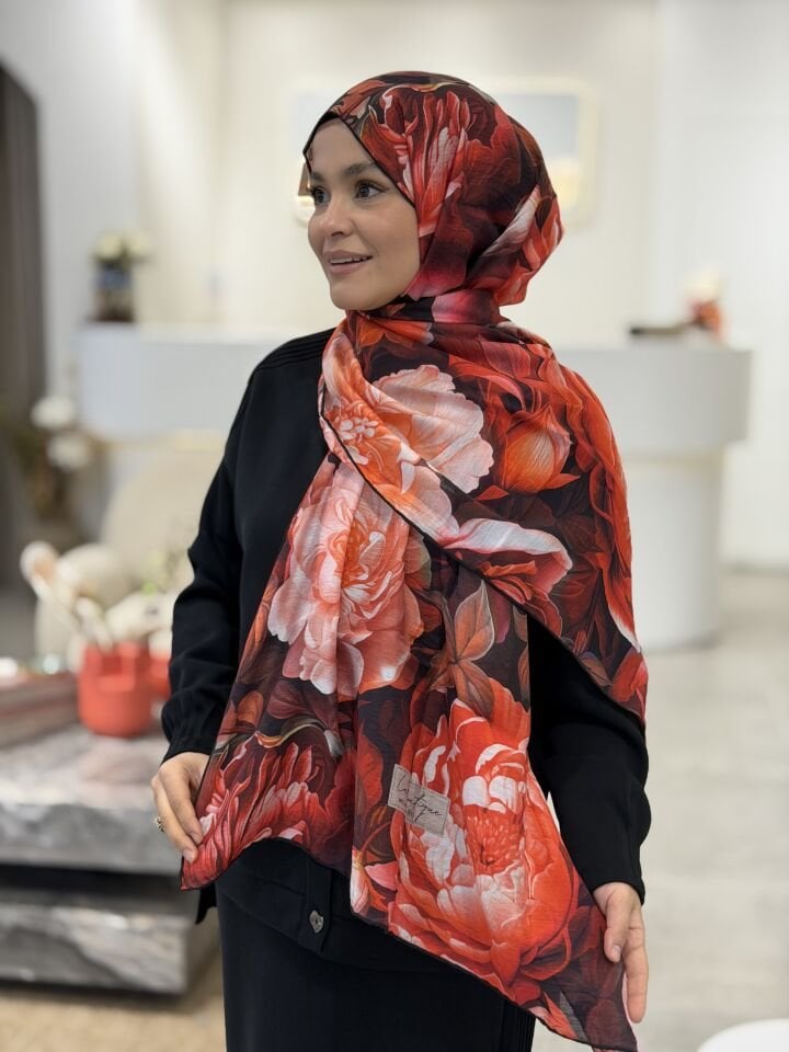 LA BOUTİQUE YAZ/GÜZ SERİNLİĞİ ŞAL 70X190