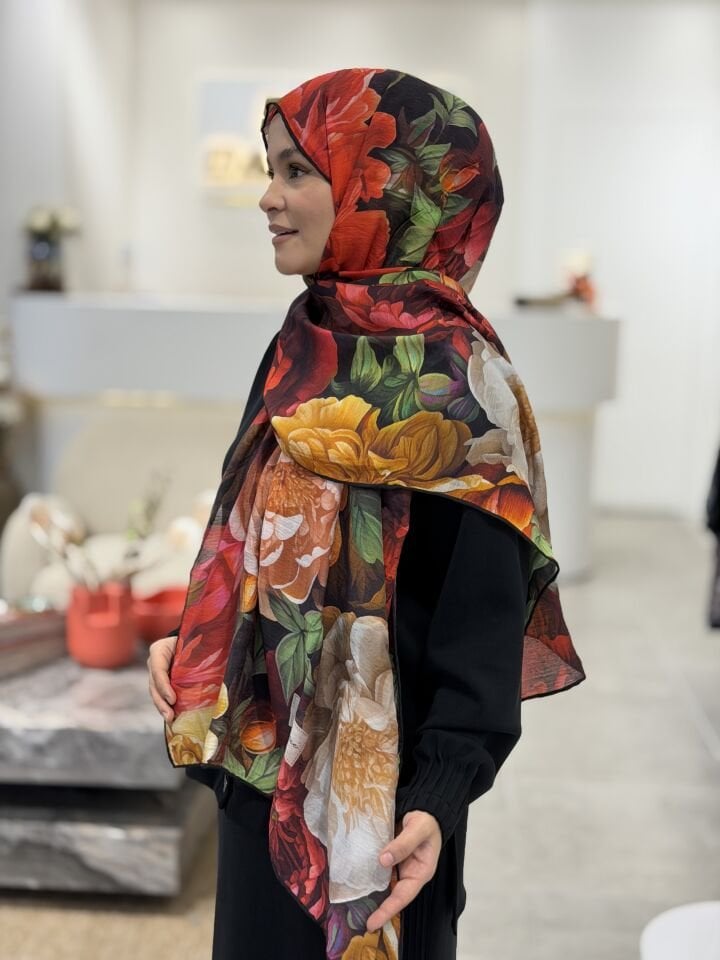 LA BOUTİQUE YAZ/GÜZ SERİNLİĞİ ŞAL 70X190