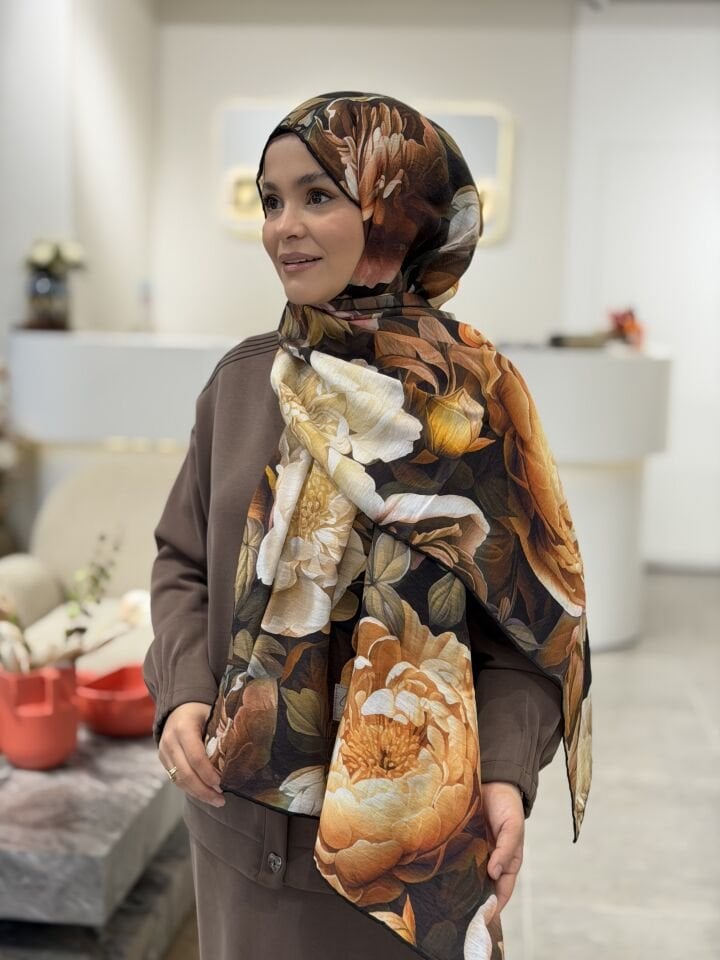 LA BOUTİQUE YAZ/GÜZ SERİNLİĞİ ŞAL 70X190