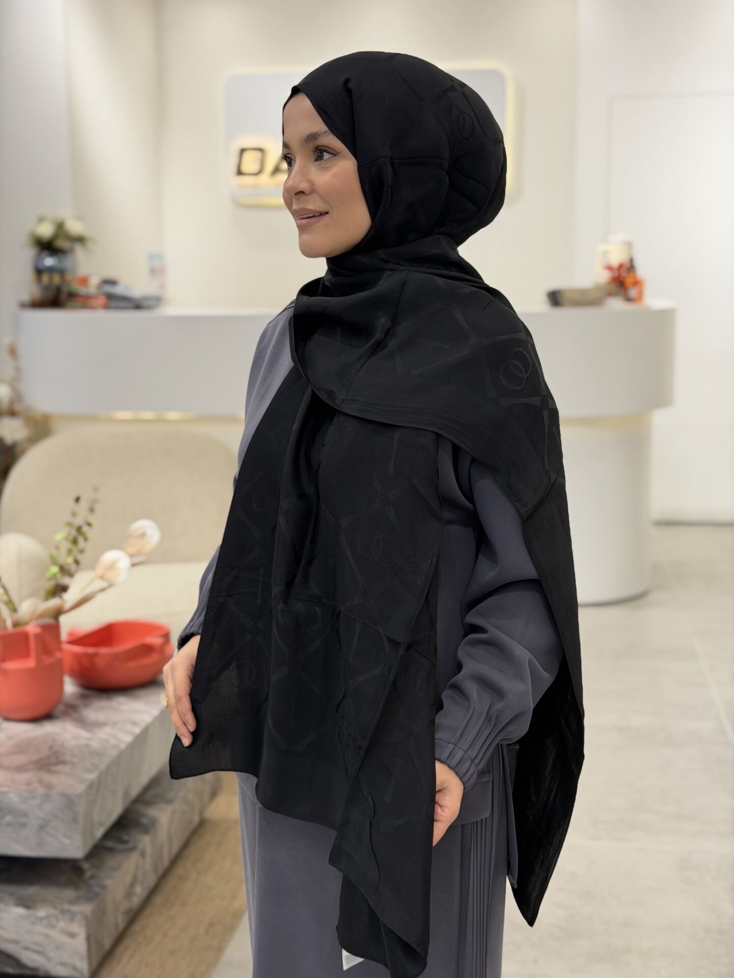 İMANNOOR İMAN BAKLAVA RAMY ŞAL SİYAH