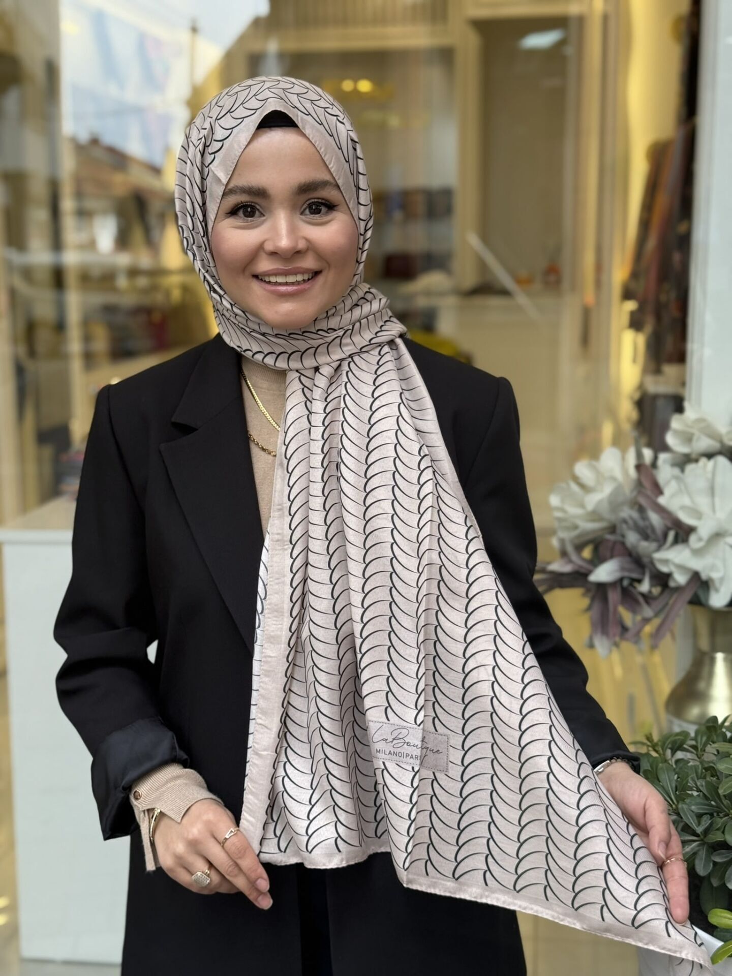 LA BOUTİQUE HERBAL ÖZEL SERİ ŞAL 70X190