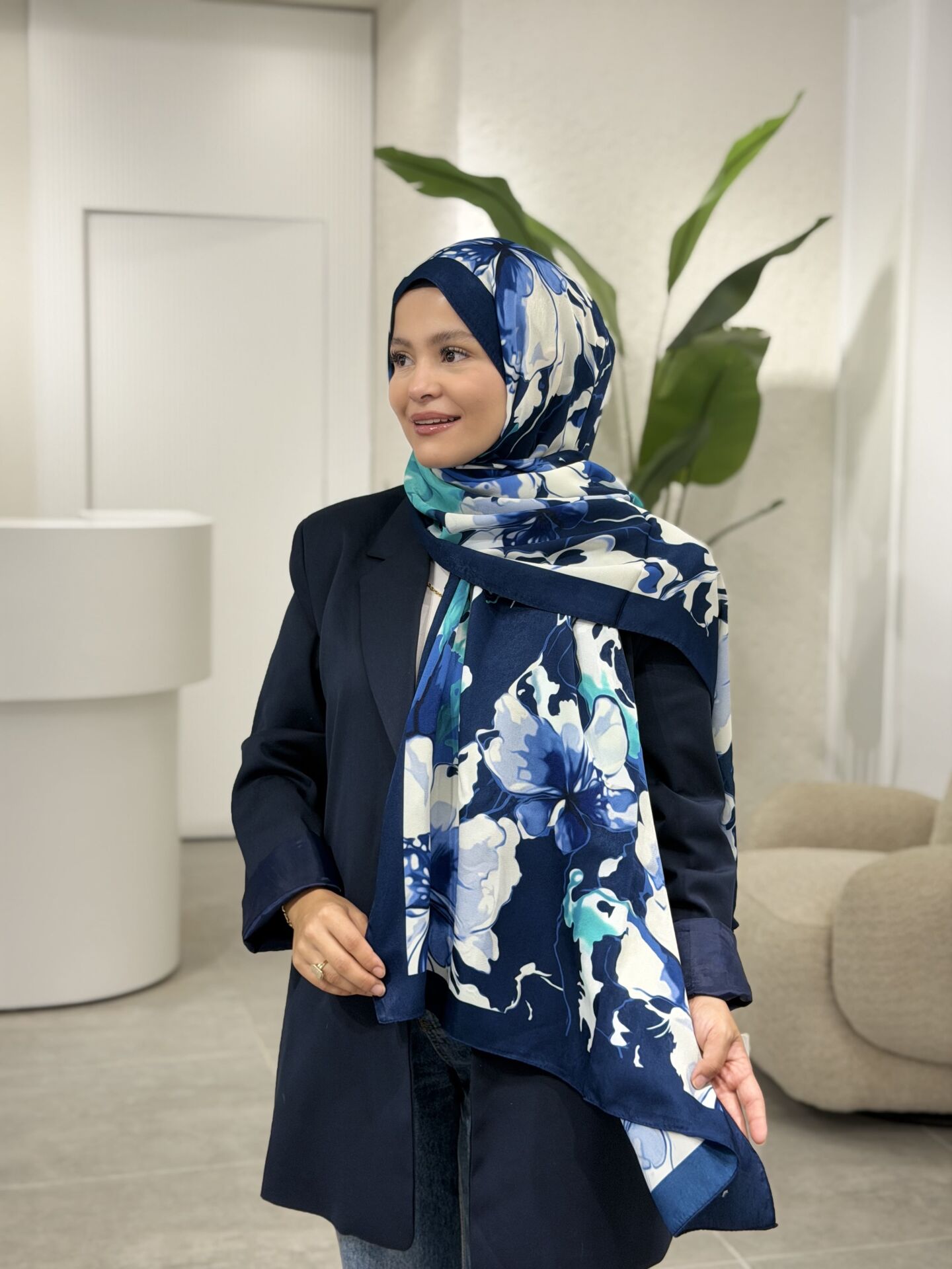 FLOŞ VİSCON FLOWER PREMİUM ŞAL 75X190