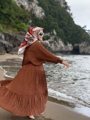 CACHAREL TWİLL İPEK EŞARP