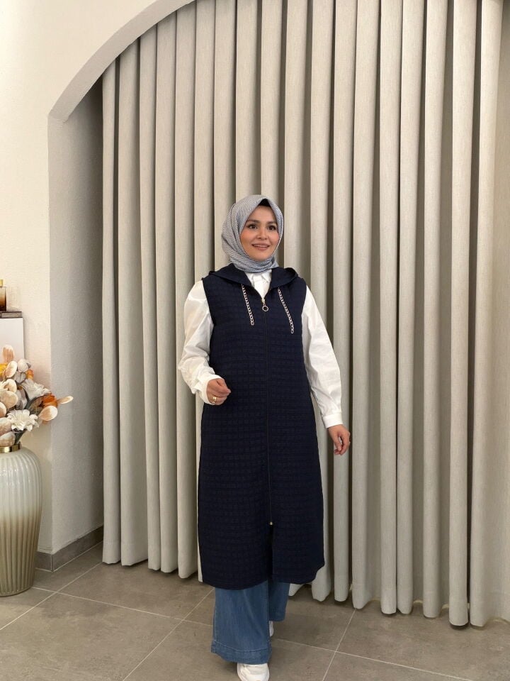 KADO KAPİTONE YELEK LACİVERT