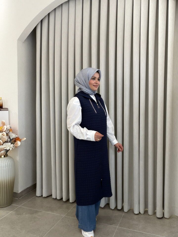 KADO KAPİTONE YELEK LACİVERT