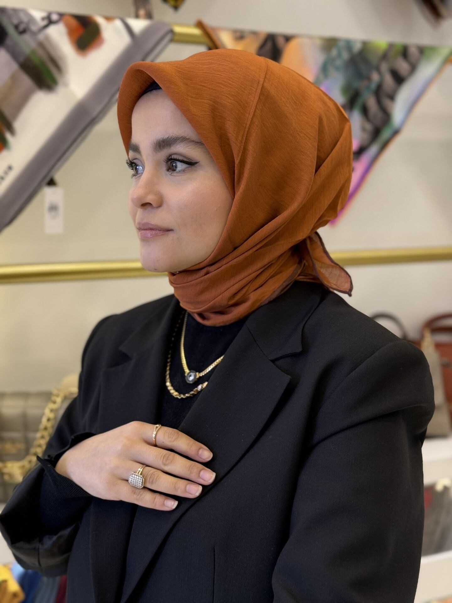 YAZ SERİNLİĞİ ORGANİK EŞARP
