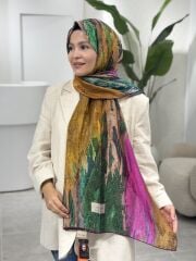 LA BOUTİQUE YAZ/GÜZ SERİNLİĞİ ŞAL 70X190