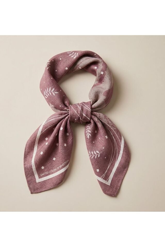 BENETTON BANDANA 45X45 MÜRDÜM