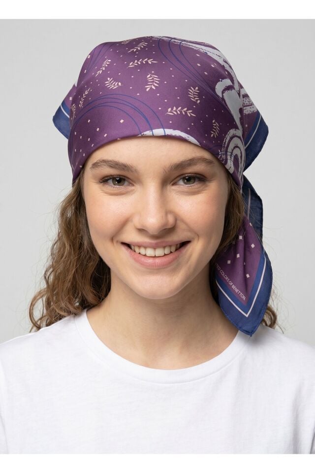 BENETTON BANDANA 45X45 MOR
