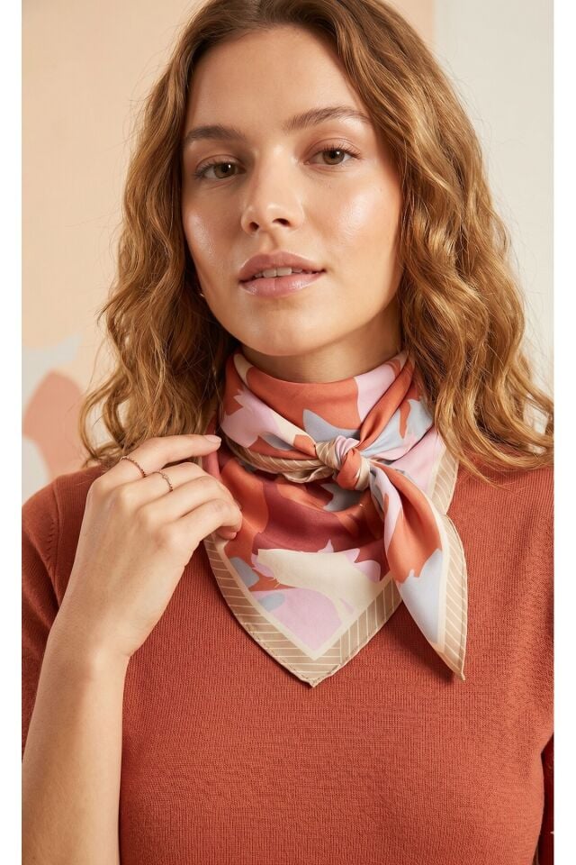 BENETTON BANDANA 45X45 TURUNCU