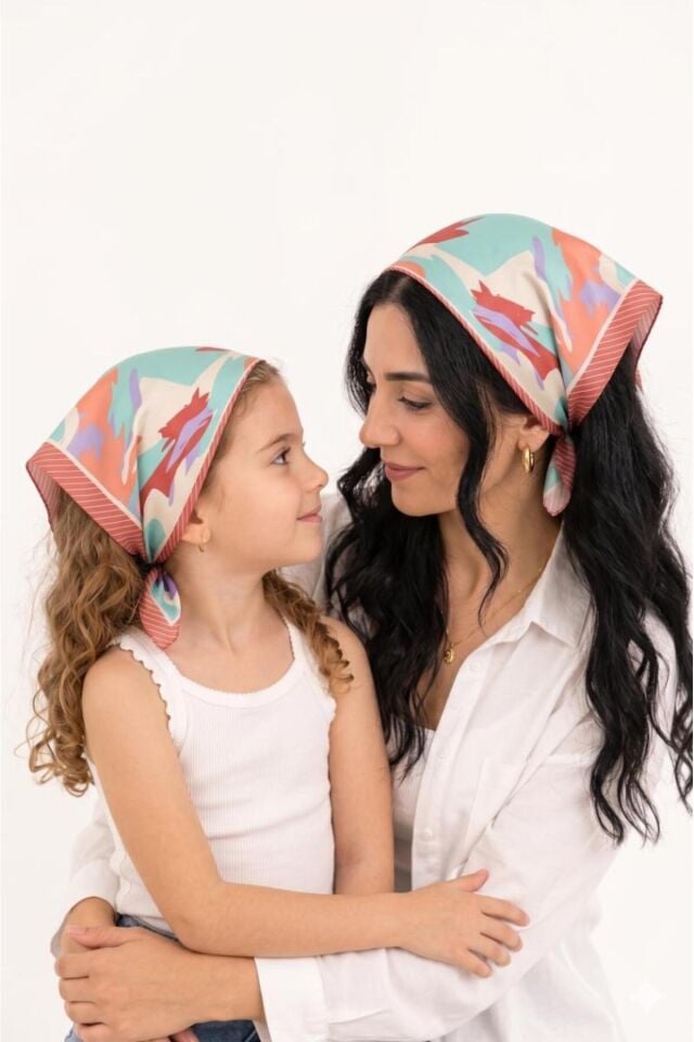 BENETTON BANDANA 45X45 MİNT