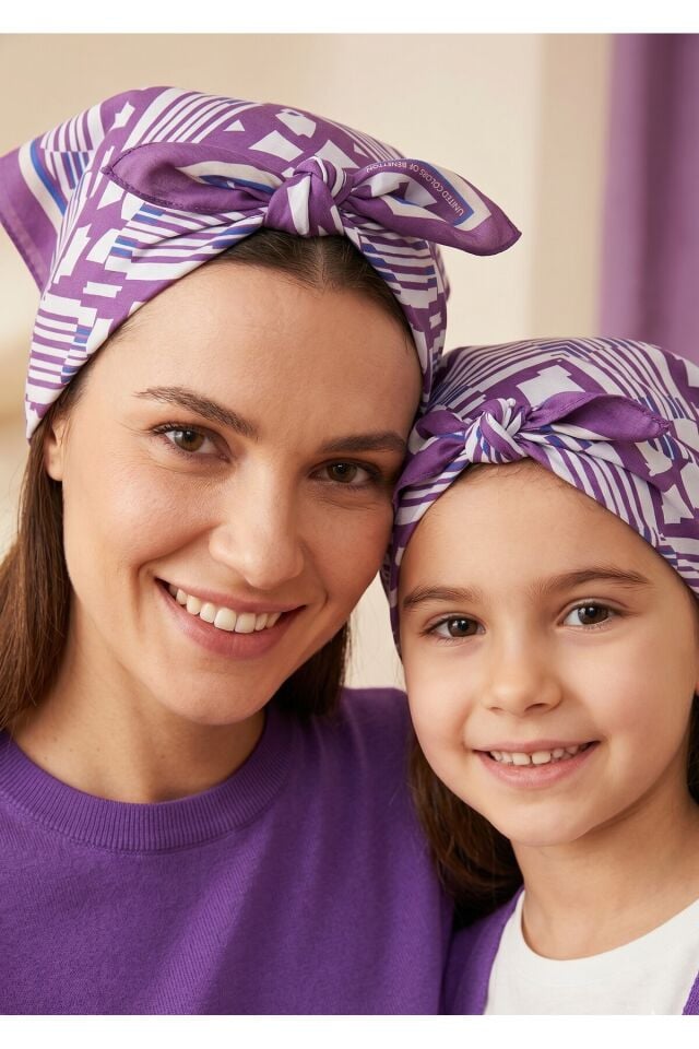 BENETTON BANDANA 45X45 MOR