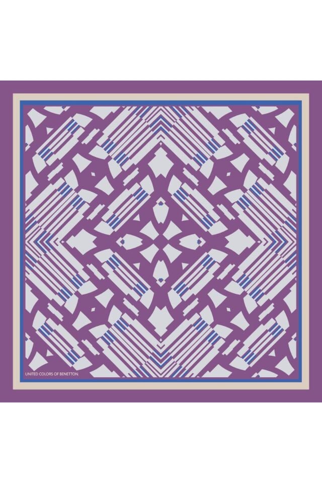 BENETTON BANDANA 45X45 MOR