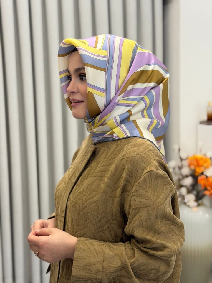 BELLİ TWİLL İPEK EŞARP