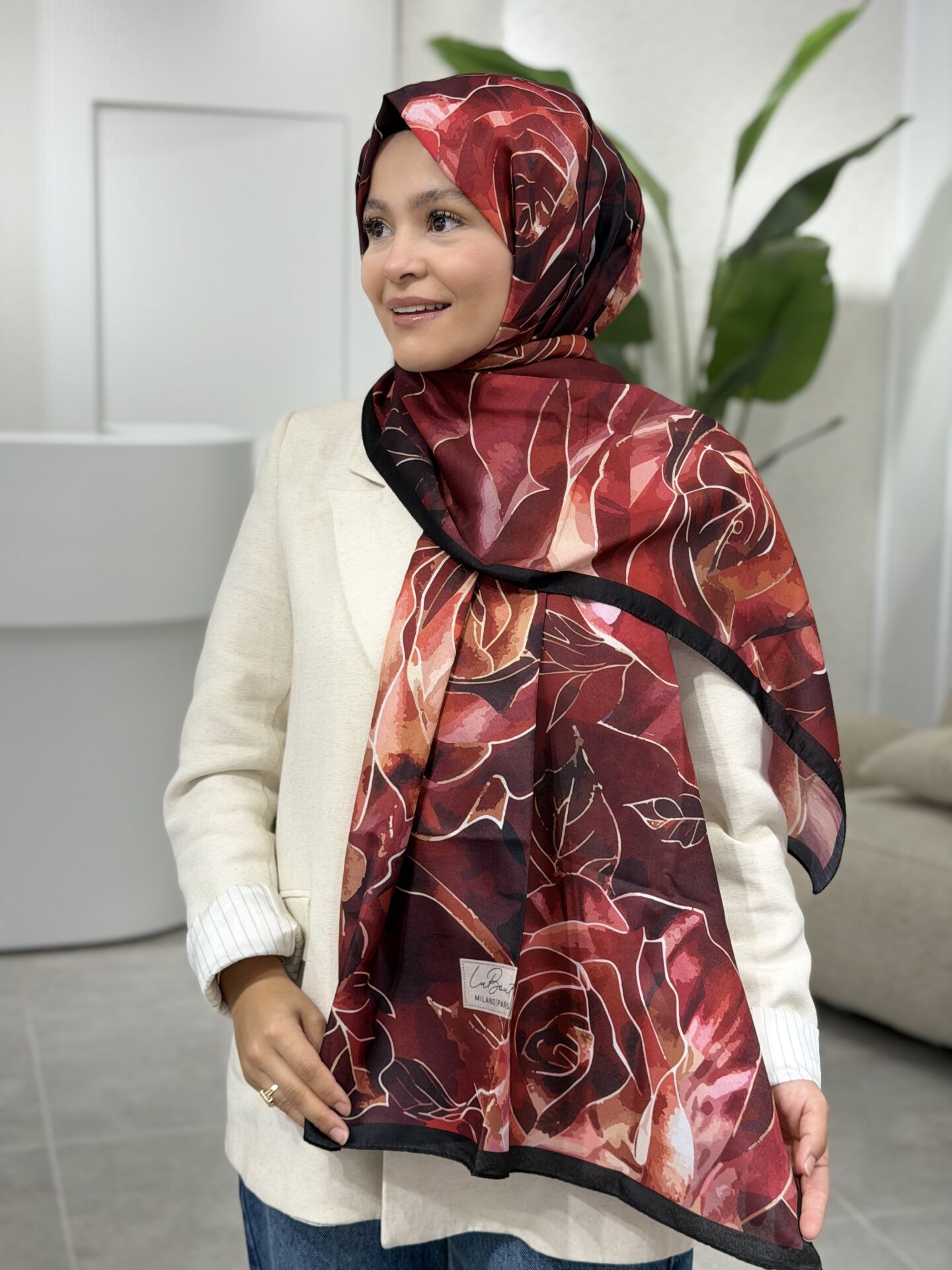 LA BOUTİQUE HERBAL ÖZEL SERİ ŞAL 70X190