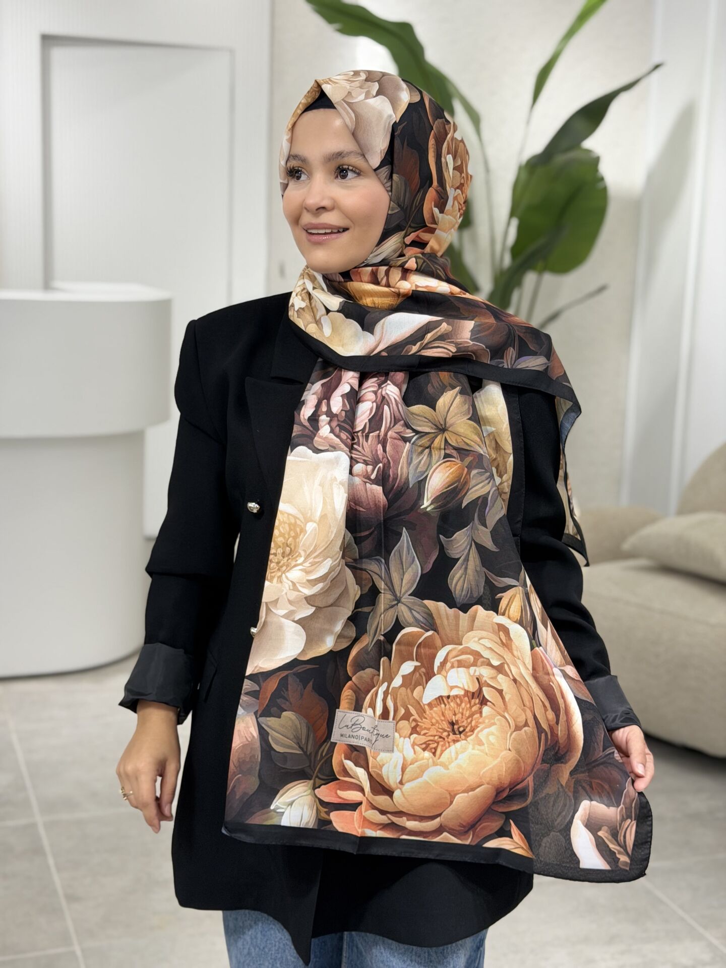 LA BOUTİQUE HERBAL ÖZEL SERİ ŞAL 70X190