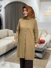 TIĞ TRİKO KAŞMİR TRİKO HIRKA CAMEL