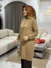 TIĞ TRİKO KAŞMİR TRİKO HIRKA CAMEL