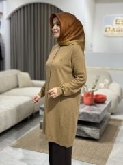 TIĞ TRİKO KAŞMİR TRİKO HIRKA CAMEL