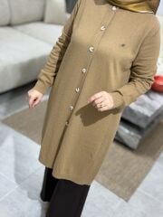TIĞ TRİKO KAŞMİR TRİKO HIRKA CAMEL