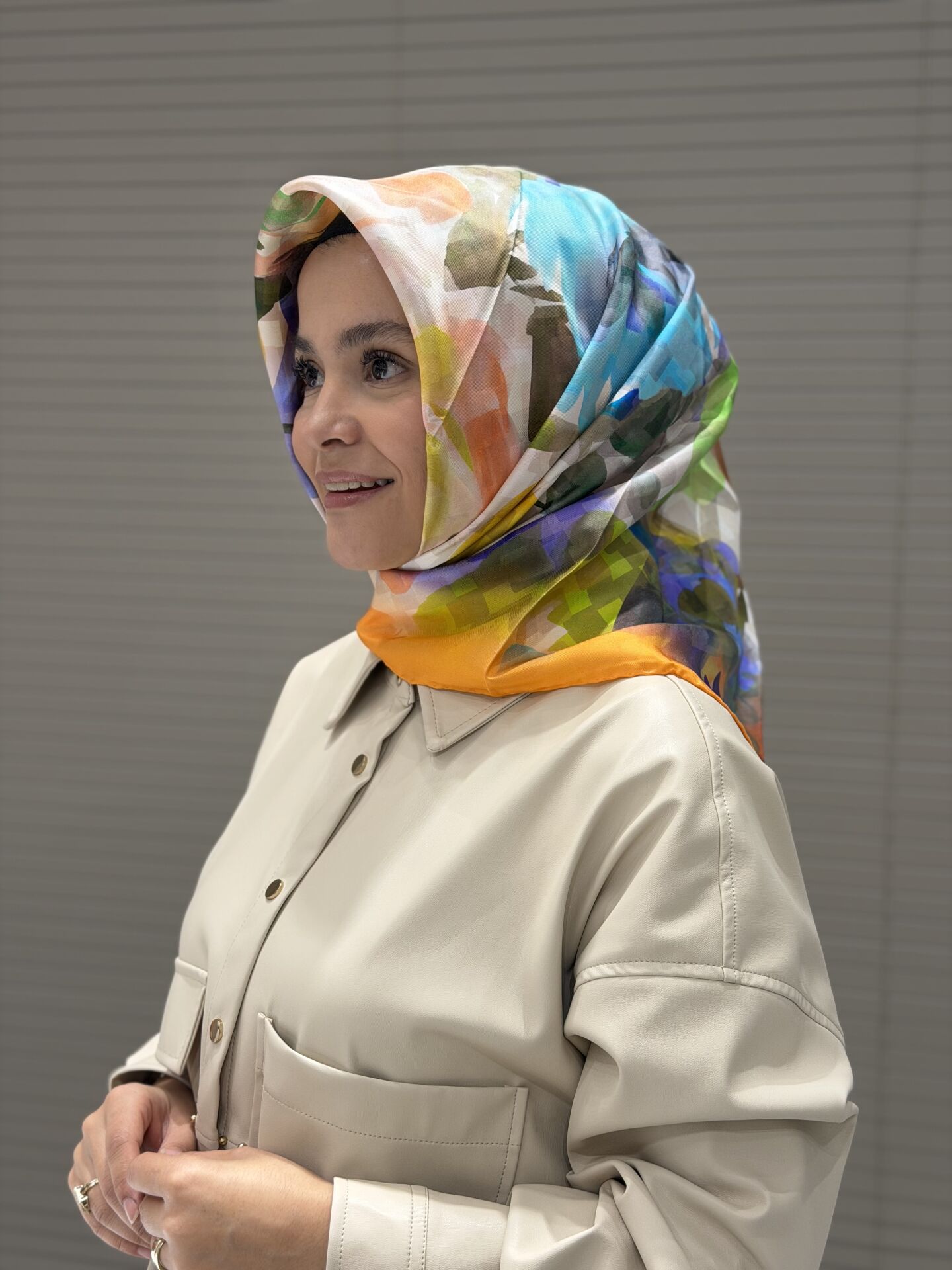 ARMİNE TWİLL  İPEK EŞARP