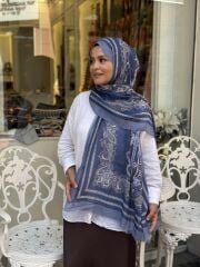 KAŞMİR İPEK ETHNİC ŞAL 70X200