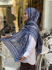 KAŞMİR İPEK ETHNİC ŞAL 70X200