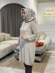 TIĞ TRİKO KAŞMİR TRİKO HIRKA BEJ