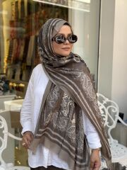 KAŞMİR İPEK ETHNİC ŞAL 70X200