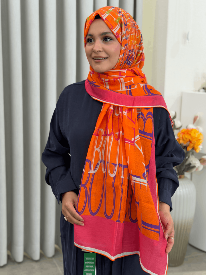 LA BOUTİQUE YAZ/GÜZ SERİNLİĞİ ŞAL 70X190
