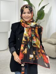 LA BOUTİQUE YAZ/GÜZ SERİNLİĞİ ŞAL 70X190